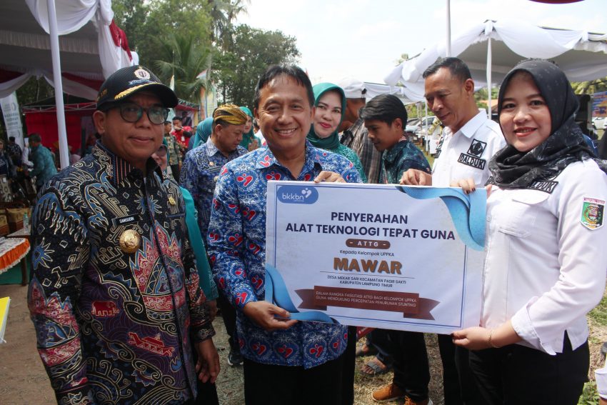 Tanggulangi Stunting dan Penguatan Posyandu, BKKBN-Pemprov Lampung Kunker Lamtim