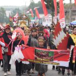 Pemda Mesuji Gelar Pawai BudayaPeringati Hut RI Ke 79