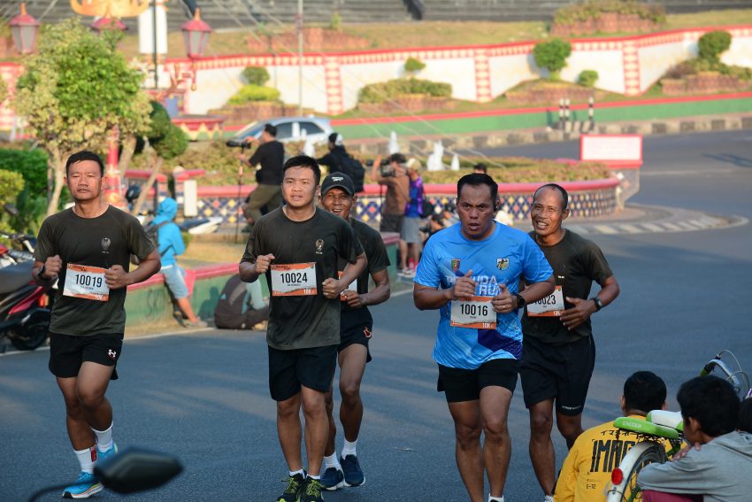Kasrem 043/Gatam, Ikuti Pemuda Run Dalam Rangka Memperingati Hari Lahir DPD KNPI Provinsi Lampung Ke-51 Tahun 2024