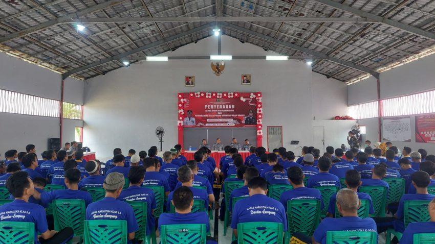 Lapas Narkotika Kelas IIA Gelar Evaluasi Rehabilitasi 2024