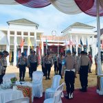 Jajaran Polres Mesuji Lakukan Pengamanan Hari Pertama Pendaftaran Calon Bupati Dan Wakil Bupati Mesuji