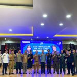 Kasrem 043/Gatam Hadiri Sertijab Kakanwil Kemenkumham Lampung