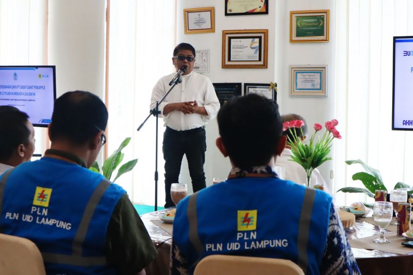 5 Tahun Transformasi BUMN, PLN Dorong Peningkatan Industri Lampung Dengan Resmikan Tambah Daya PT GGF