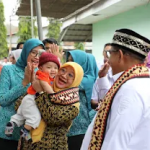Pj. Gubernur Samsudin Kunjungi Tiuh Toho, Ajak Warga Tingkatkan Pelayanan Posyandu