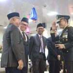 Danrem 043/Gatam Hadiri Rapurna Pengucapan Sumpah Janji Anggota DPRD Provinsi Lampung Masa Jabatan 2024-2029