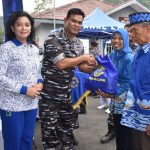 Lanal Lampung Turut Sukseskan Program Makan Bergizi Gratis Serentak HUT Ke-79 TNI AL