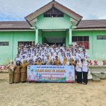 Jajaran Sat Lantas Polres Mesuji Berikan Himbauan Kepada Siswa-siswi Sekolah SMA 1 Panca Jaya Terkait Berlalu Lintas