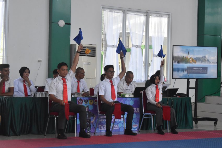 Jaring Atlet Karate Berbakat, Korem 043/Gatam Gelar Turnamen Karate INKAI Danrem Cup Tahun 2024