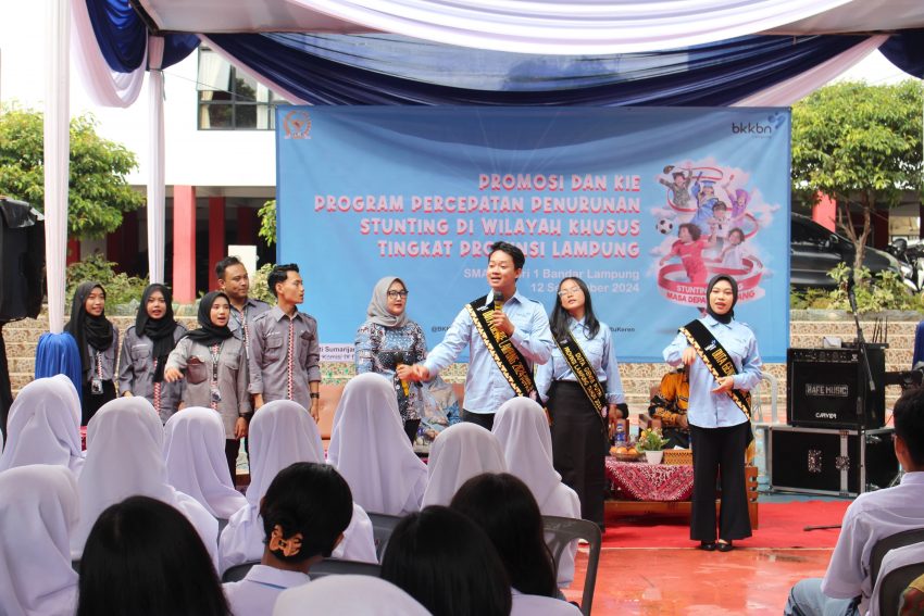 Cegah Stunting Sejak Dini, BKKBN Lampung dan Komisi IX DPR RI Sasar Siswa Sekolah