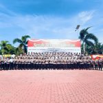 Jajaran Polres Mesuji Laksanakan Upacara Serah Terima Jabatan