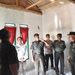 Kasrem 043/Gatam Resmikan Rumah Bapak Supari, Program Bedah Rumah Tidak Layak Huni Kodim 0421/LS