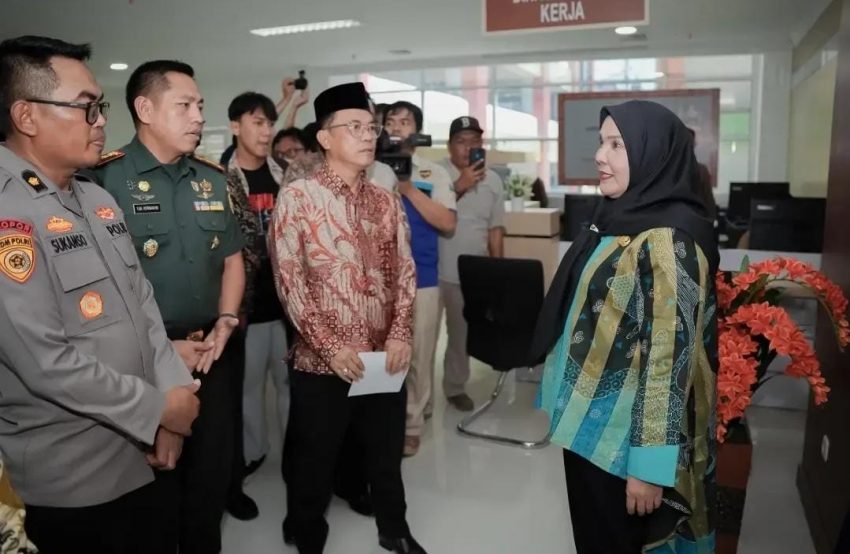 Dandim 0410/KBL Hadiri Soft Launcing Mall Pelayanan Publik Kota Bandar Lampung