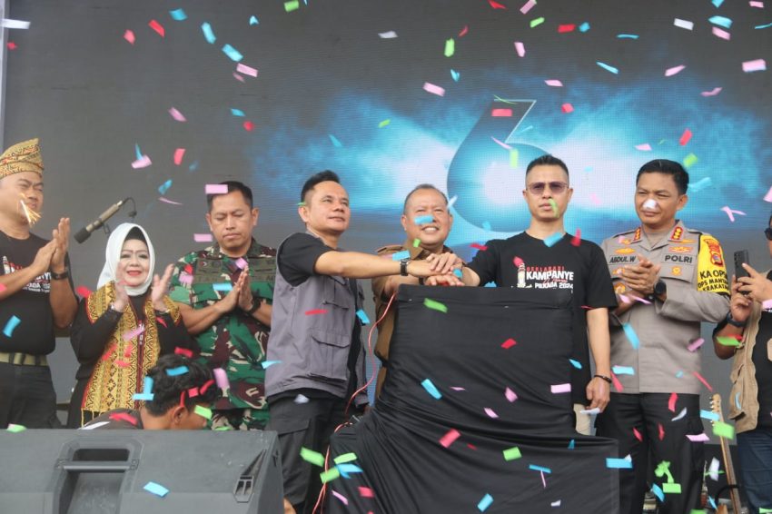 Kompak, Dandim dan Kapolres Bandar Lampung Dukung Deklarasi Pilkada Damai