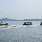 Lanal Lampung Adakan Lomba Perahu Motor Di Perairan Mutun