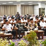 Danrem 043/Gatam Bersama Forkopimda Provinsi Lampung Hadiri Peringatan Maulid Nabi Muhammad SAW 1446 H / 2024 M