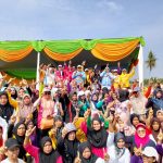 Masyarakat Kecamatan Pekalongan Antusias Sambut Ela-Azwar Hadi