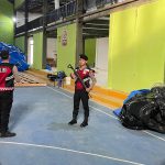 Jajaran Sat Samapta Polres Mesuji Laksanakan Pengamanan Gudang Logistik KPUD Mesuji