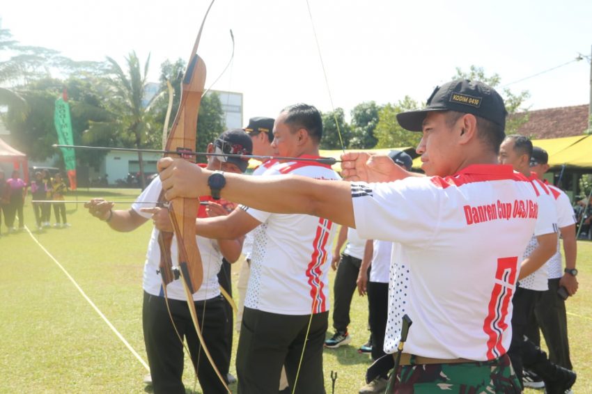 Ratusan Atlet Dari Berbagai Provinsi, Ikut Meriahkan Kejuaraan Danrem Cup 043/Gatam