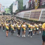 Danrem 043/Gatam Lepas 3.800 Pelari Gatam Run 5 K dan 10 K