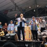Ela-Azwar Dangdutan Bersama Ribuan Warga Kecamatan Sribhawono