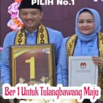 Megow Pak Siap Menangkan Win-Nata di Pilkada Tulangbawang