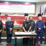 Pj. Gubernur Dan Ketua DPRD Teken Persetujuan Perda APBDP Lampung 2024