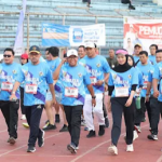 Pj. Gubernur Samsudin Lepas 1.700 Peserta Pemuda Run HUT RI Ke-79