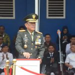 Danrem 043/Gatam Tutup Diksar Kedisiplinan Dan Kepemimpinan Siswa SMA Kebangsaan Angkatan 12