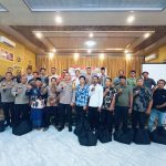 Kapaolres Mesuji Bersama PJU Polres Mesuji dan Para Kepala Desa Lakukan Giat Silaturahmi Kamtibmas dan Cooling System