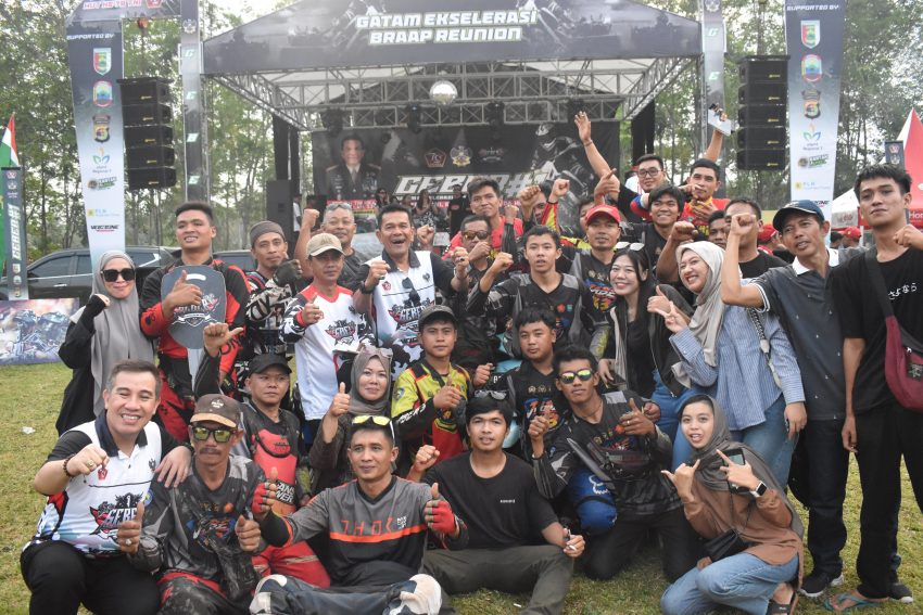 1500 Riders Meriahkan Geber 1 Gatam Ekselerasi Braap Reunion Dalam Rangka HUT Ke-79 TNI Tahun 2024