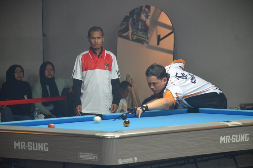 Turnamen Billiard 9 Ball Danrem Cup Dalam Rangka HUT Ke-79 TNI Tahun 2024, Resmi Ditutup Danrem 043/Gatam