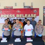Jajaran SatReskrim Polres Mesuji Laksanakan Press Release Kejadian Penembekan Didesa Wiralaga Mulya