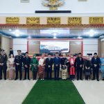 Kapolres Mesuji Hadiri Acara Peresmian Pengangkatan Ketua Dan Wakil DPRD Kabupaten Mesuji