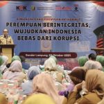 Pemprov Lampung dan KPK Gelar Bimtek Perempuan Antikorupsi