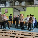 Kapolres Mesuji Tinjau Gudang Logistik Dikantor KPUD Mesuji