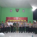 Wakapolres Mesuji Bersama PJU Anjangsana Kekantor Koramil 0426 Simpang Pematang