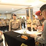 Kapolda Lampung Pimpin Sertijab Pejabat Utama Polda