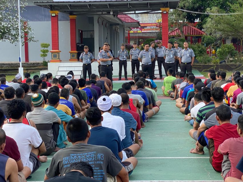 Kalapas Narkotika Bandar Lampung Sosialisasikan Arahan Menteri IMIPAS Terkait Komitmen Perangi Narkoba