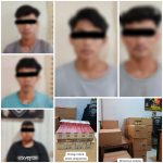 Unit Reskrim Polsek Simpang Pematang Berhasil Tangkap 4 Orang Tersangka Pencurian