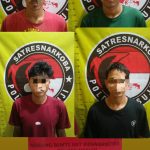 Jajaran Satres Narkoba Polres Mesuji Kembali Tangkap 4 Pemuda Penyalahgunaan Narkoba