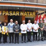 Danrem 043/Gatam Dampingi Pj. Gubernur Lampung Resmikan Pasar Natar Dan Pembukaan TOP Natar