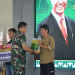 Danrem 043/Gatam Dampingi Mentan RI Kunker Di Wilayah Provinsi Lampung