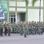 Upacara Bulanan Danrem 043/Gatam Sampaikan Amanat KASAD