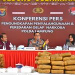 Sebulan Terakhir, Polda Lampung Sikat Peredaran Narkotika Rp14,7 Miliar