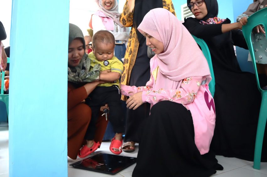 Srikandi Movement PLN Lampung, Peduli Kesehatan Ibu dan Anak di Ganjar Asri