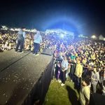 Pesta Rakyat Ela-Azwar di Sukadana Pecah, Ribuan Masyarakat Joget Bersama Syila