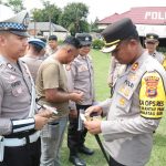 Polres Tulang Bawang Lakukan Pengecekan Senjata Api Dinas untuk Tingkatkan Pengawasan