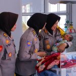 Polda Lampung Siap Berikan Faskes Kepada Bayi Laki Laki Yang Ditemukan