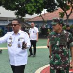 Danrem 043/Gatam Bersama Forkopimda Provinsi Lampung Tinjau Dua TPS Di Bandar Lampung