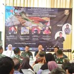 Danrem 043/Gatam Ikuti Dialog Radio Pasar RRI Bersama Narasumber Lainnya Di Pasar Koga